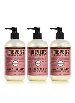 Mrs. Meyers Clean Day Liquid Hand Soap, Cruelty Free and Biodegradable Formula, Rosemary Scent, 12.5 oz- Pack of 3 - pzsku/Z9A7A19FEAC1CF6EC6D18Z/45/_/1740658758/94020334-0209-4c6a-bf84-75ca67719ba5