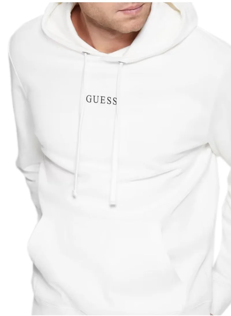 جس Logo Detailed Essential Hoodie