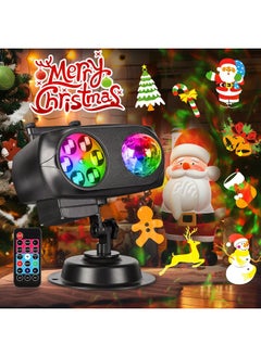 Litake Christmas Projector Lights Outdoor, with 20 Slides and 10 Ocean Wave Waterproof, Used Outdoor Indoor for Halloween, Christmas, Parties,Birthday Indoor Outdoor Decorations  - Image 1