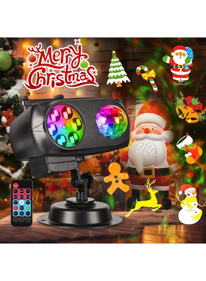 Litake Christmas Projector Lights Outdoor, with 20 Slides and 10 Ocean Wave Waterproof, Used Outdoor Indoor for Halloween, Christmas, Parties,Birthday Indoor Outdoor Decorations  - Image 1