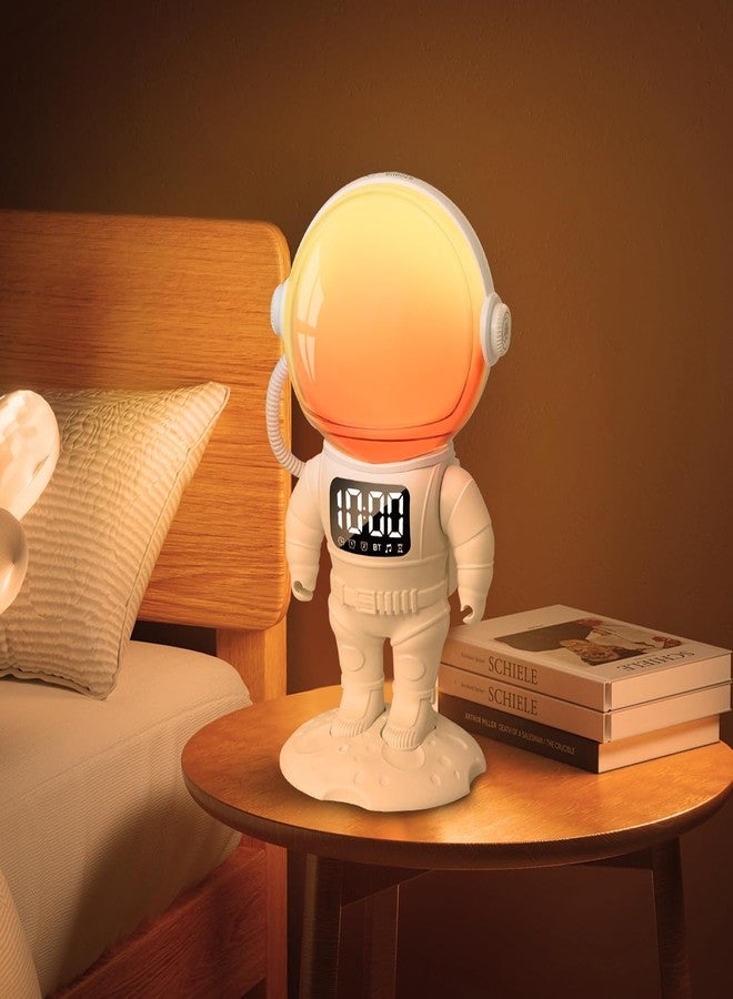 AMIR Wake Up Light Sunrise Alarm Clock for Kids, Bluetooth Speaker Wake Up Light Alarm Clock for Christmas Gifts, 21 Natural Sounds, 22 Lighting Modes, Night Lights with Dual Alarm, Snooze - Image 1