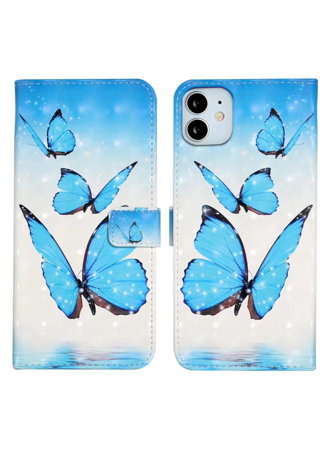 S-TOP Case For iPhone 12 mini Oil Embossed 3D Drawing Leather Phone Case - Image 1