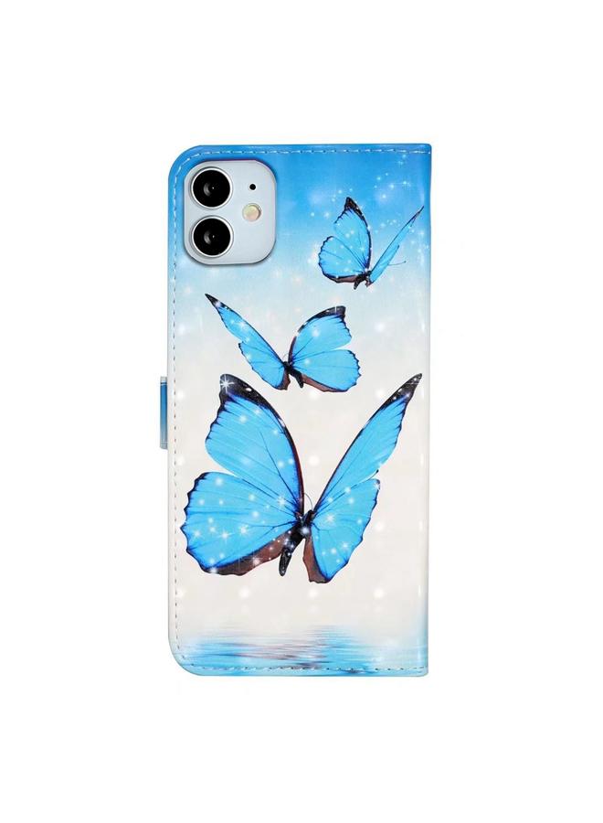 S-TOP Case For iPhone 12 mini Oil Embossed 3D Drawing Leather Phone Case - Image 3