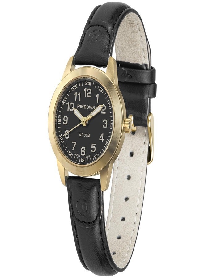 PINDOWS Watches for Women, Classic Business Analog Quartz Small Ladies Watches, 3ATM Waterproof Fashion Dress Watch with Easy-to-Read Luminous Dial - Image 1