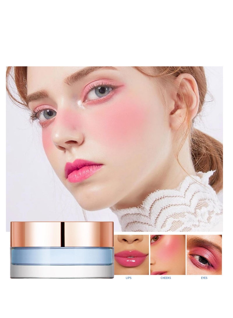 SYOSI PH Blusher | Face Blushes Blusher Gel - 0.17 Oz Face Makeup for Lips Cheeks Can Change Color  for All Skin  Natural  Long-lasting  Moisturizing - Image 2