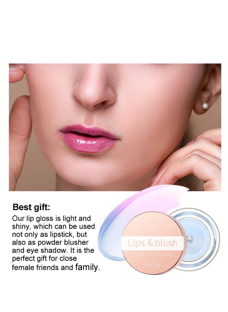 SYOSI PH Blusher | Face Blushes Blusher Gel - 0.17 Oz Face Makeup for Lips Cheeks Can Change Color  for All Skin  Natural  Long-lasting  Moisturizing - Image 3