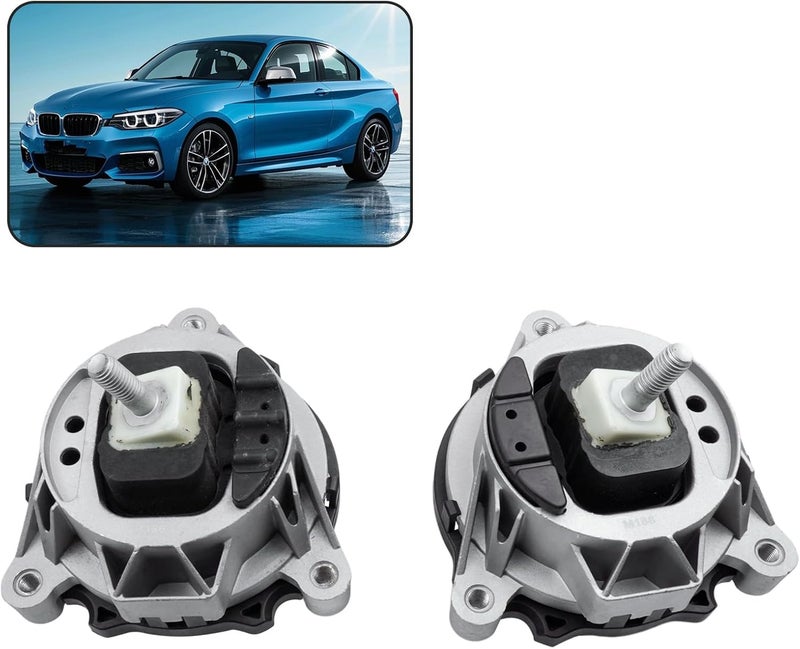 Forcitory Motor Engine Mount Left and Right Replacement for BMW 125i 328i 320i 328i 428i M235i M240i 335i 435i 440i (2012-2018) - Image 2