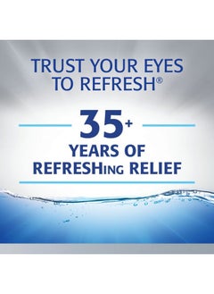 REFRESH Optive Advanced Lubricant Eye Drops, Preservative-Free, 0.01 Fl Oz Single-Use Containers, 30 Count  - Image 3