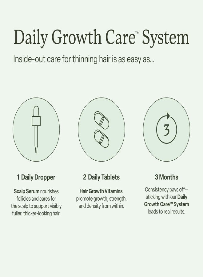 ديفي مجموعة ديفي للعناية بالشعر الصحي - تتضمن سيروم لفروة الرأس (30 مل) وفيتامينات للشعر (60 حبة) - تستهدف تساقط الشعر، وتدعم نموه، وتغذي بصيلاته للحصول على شعر أكثر كثافة وامتلاءً ومظهرًا صحيًا، طقم من قطعتين - Image 2