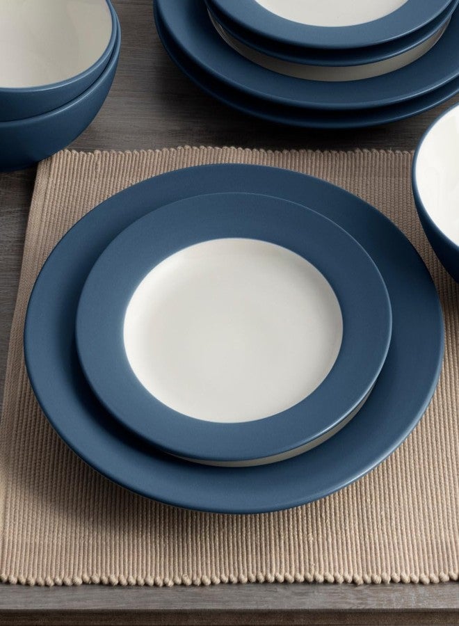 Noritake Colorwave Blue 4-Piece Rim Place Setting, Service for 1 - Image 4
