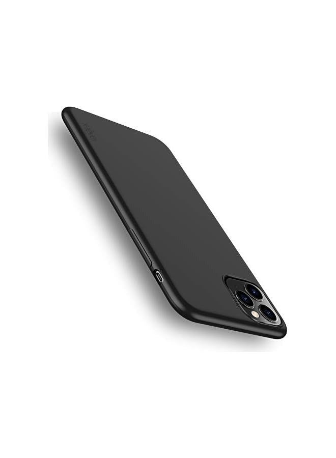 X-level iPhone 11 Pro Case, [Guardian Serie] Slim Fit Soft TPU Ultra Thin Mobile Phone Cover Matte Finish Coating Grip Phone Case for Women Compatible iPhone 11 Pro 5.8"- Black - Image 1