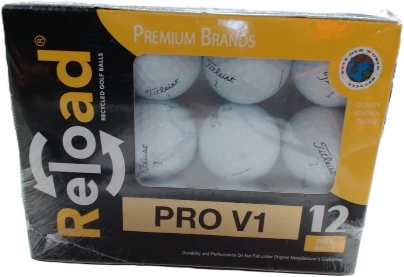 Pro V1 Mint Refinished Official Golf Balls (One Dozen) Packaging May Vary