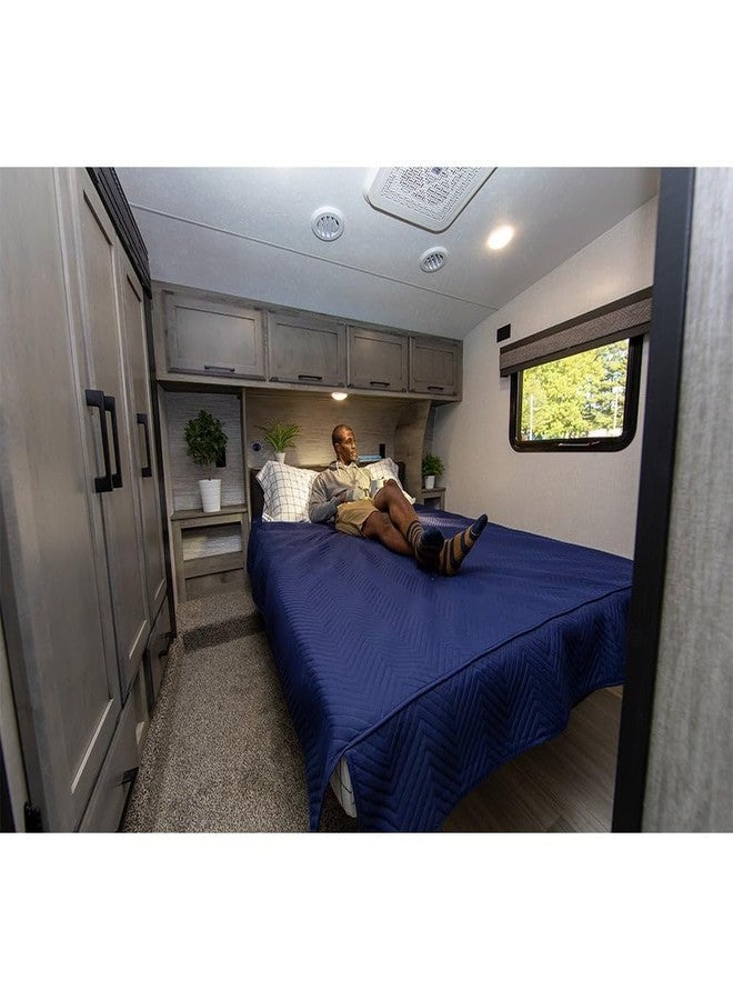 ليبرت كومبونينتس طقم غطاء سرير من الألياف الدقيقة من Lippert Components 2022107825 Thomas Payne، 3 في 1، مقاس كوين - Image 5