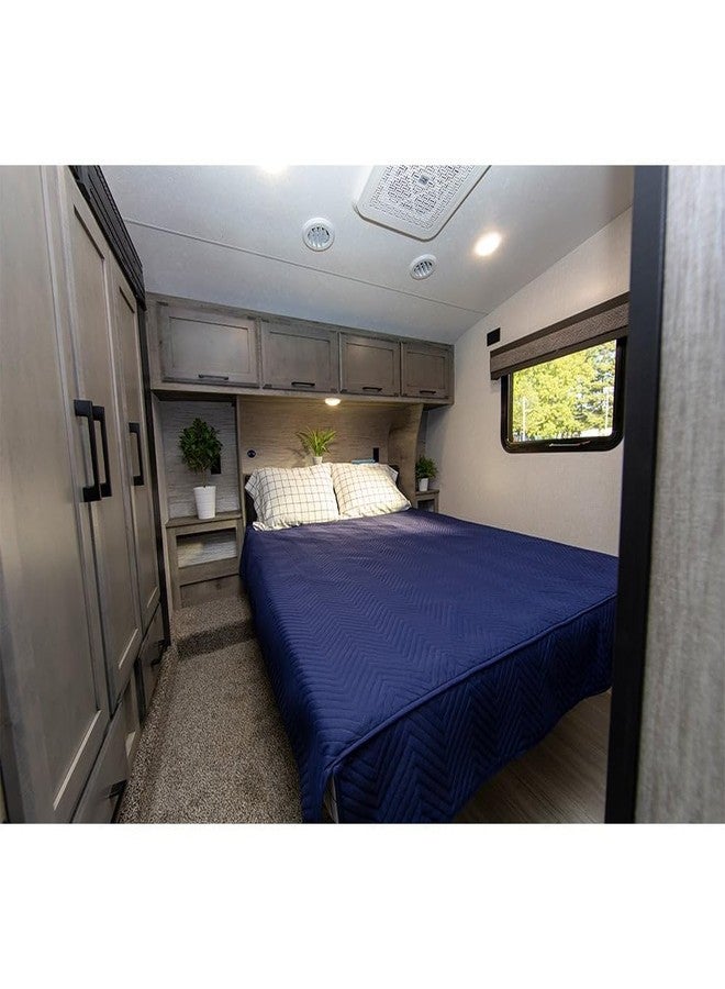 ليبرت كومبونينتس طقم غطاء سرير من الألياف الدقيقة من Lippert Components 2022107825 Thomas Payne، 3 في 1، مقاس كوين - Image 4