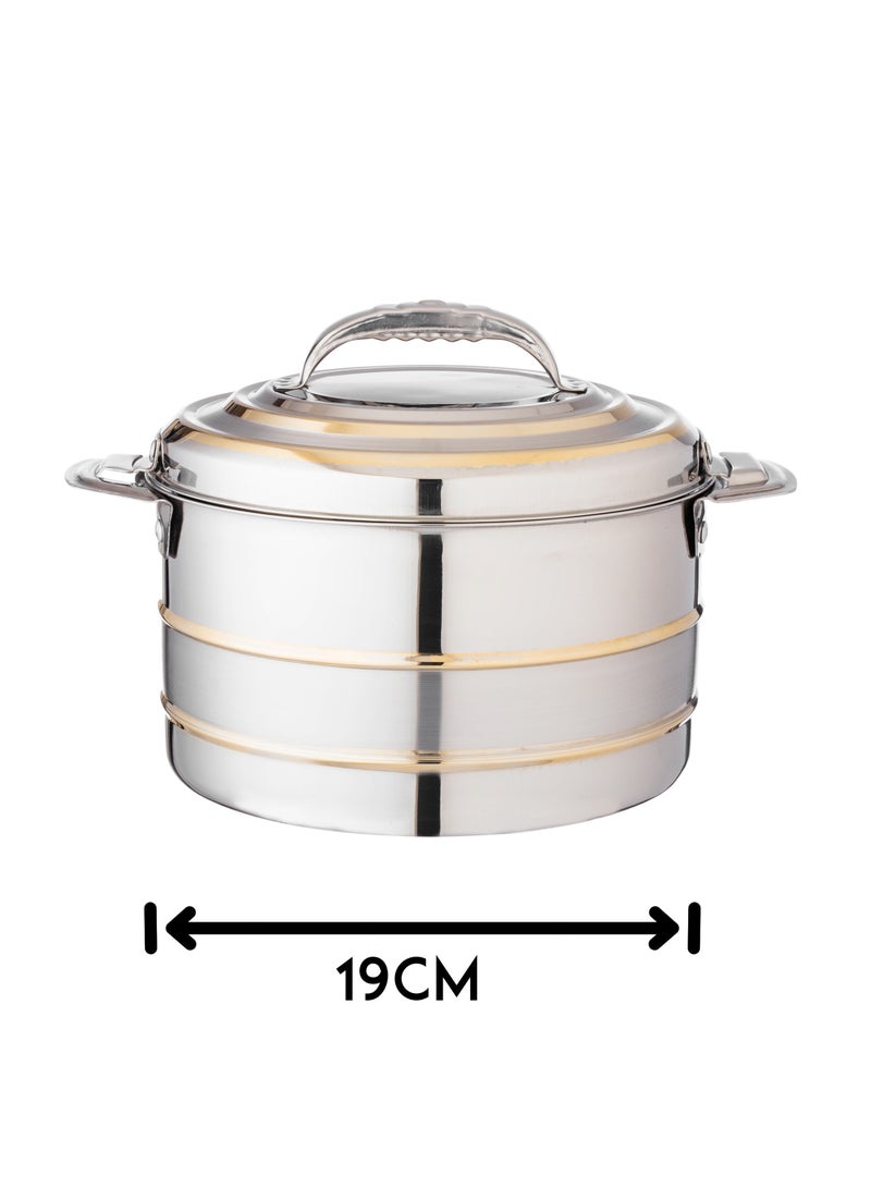 Esteelo Athena stainless steel container inside and out, capacity 2 liters - Image 3