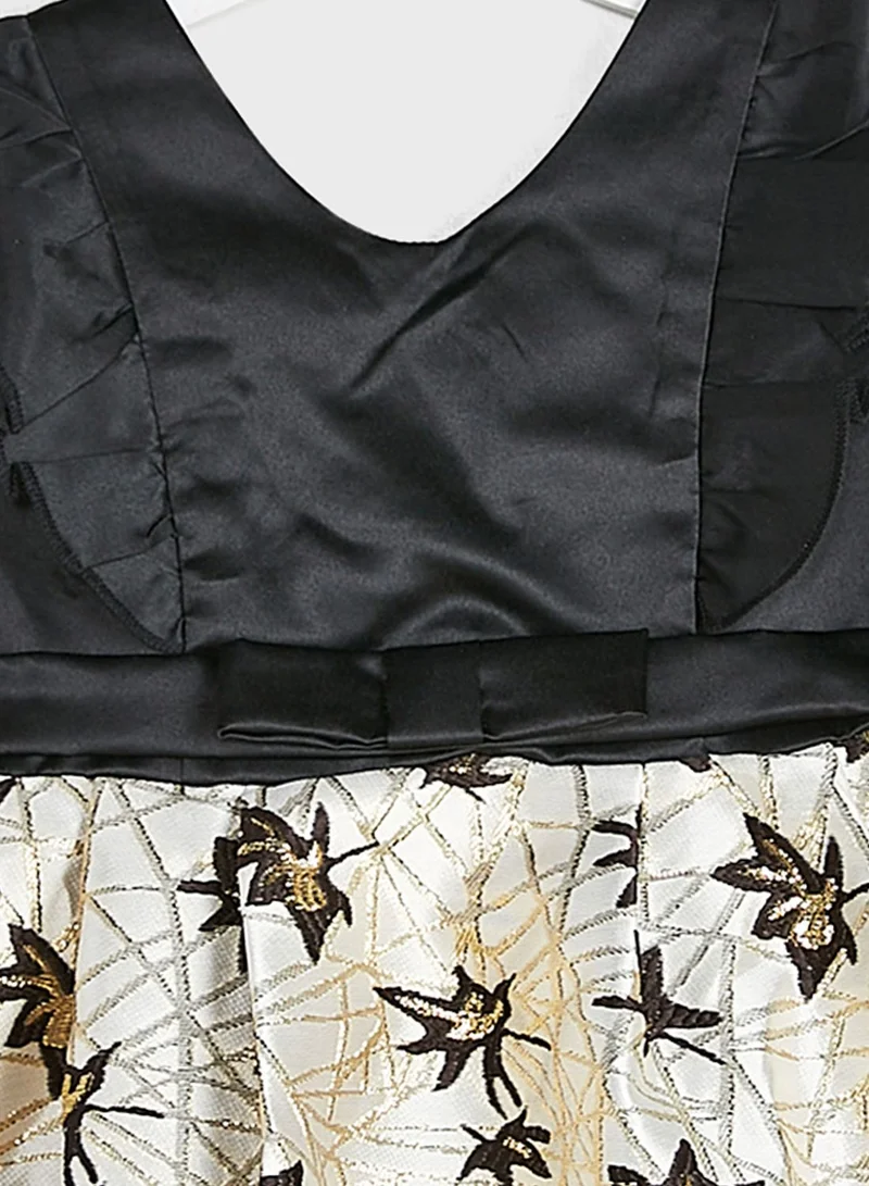 Pinata Girls Ruffled Evening Wear Dress