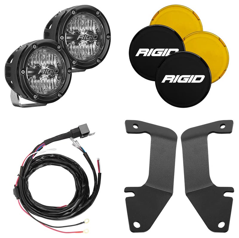 RIGID INDUSTRIES – A-Pillar Light Kit, Fits the 2014-2020 Toyota Tundra – 4 inch 360 Series Drive Lights - Image 1