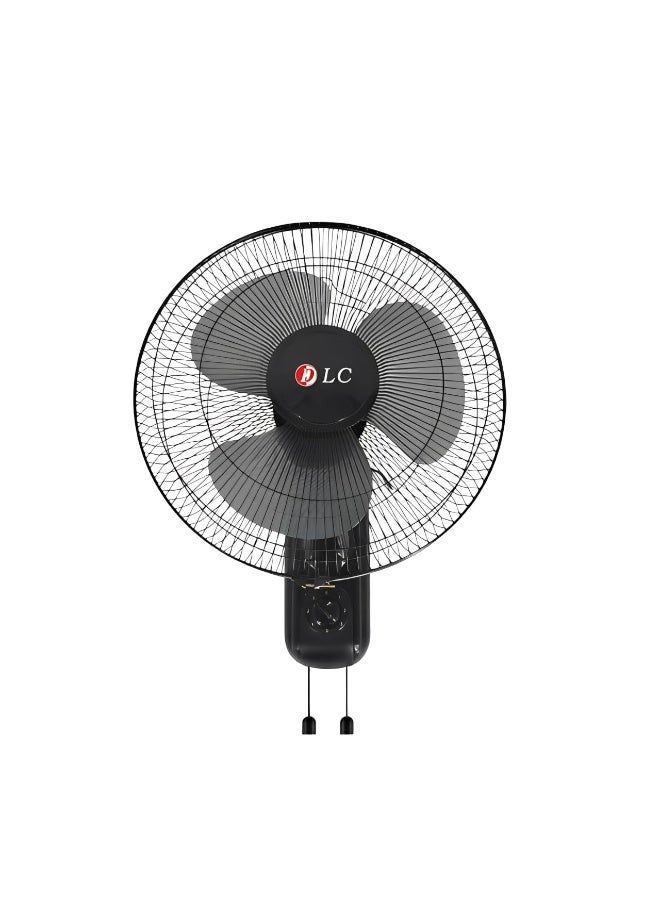 D L C Wall Mounted Fan 45W with 3 Speed Control - Image 1
