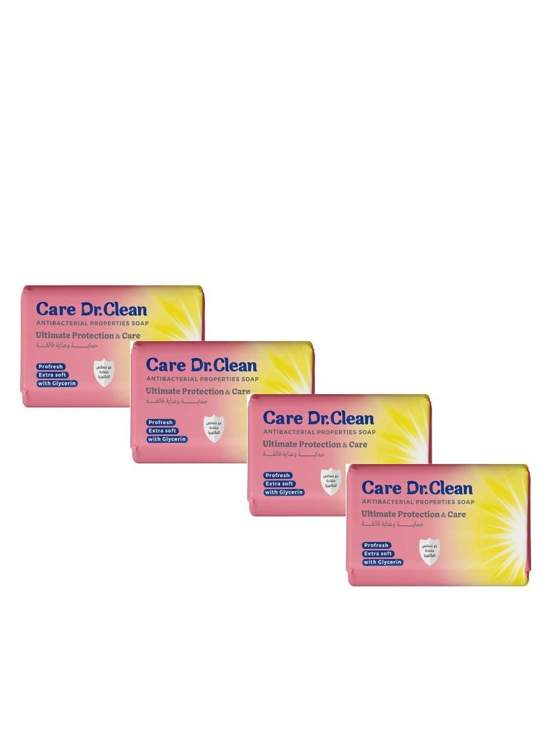 دي آر. كلين مجموعة صابون - عبوة من 4 قطع