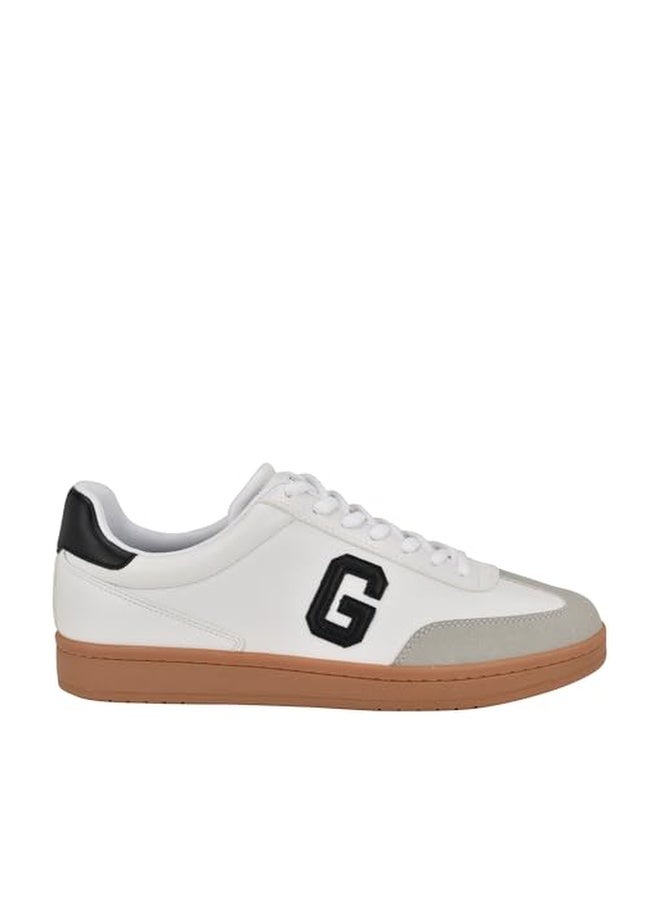 Guess Men's LORZI Sneaker, Light Grey/White Multi 050, 9 - Image 1