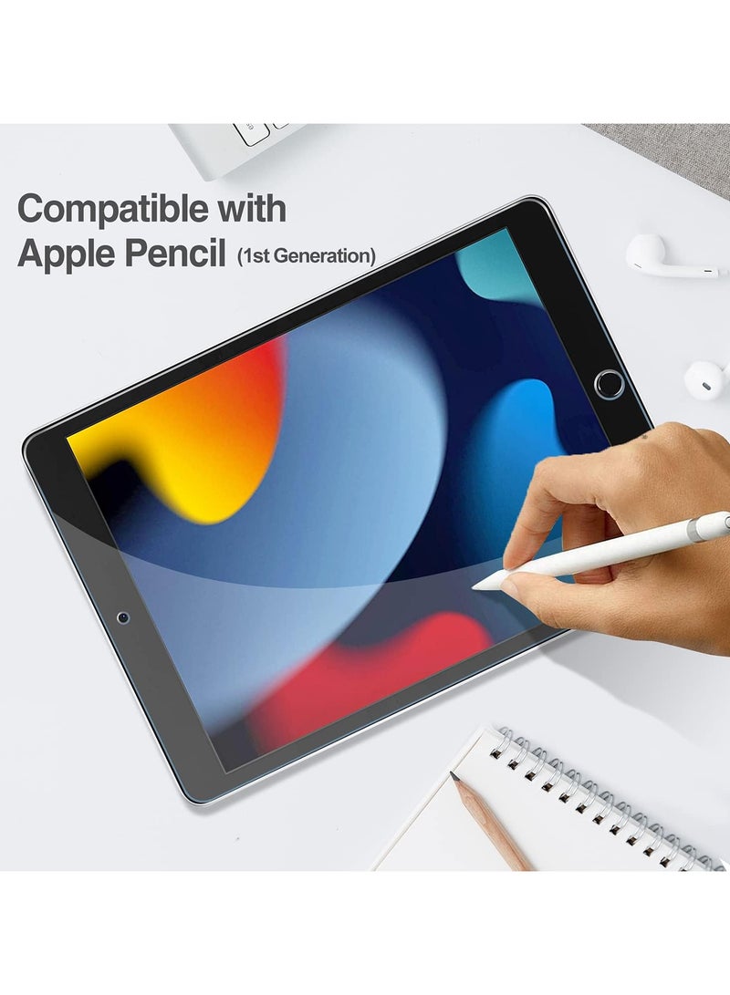 JSBazar Screen Protector for iPad Pro 11-Inch with Camera Lens Protector Tempered Glass Film HD Anti-Scratch Support Pencil & Face ID - Image 3