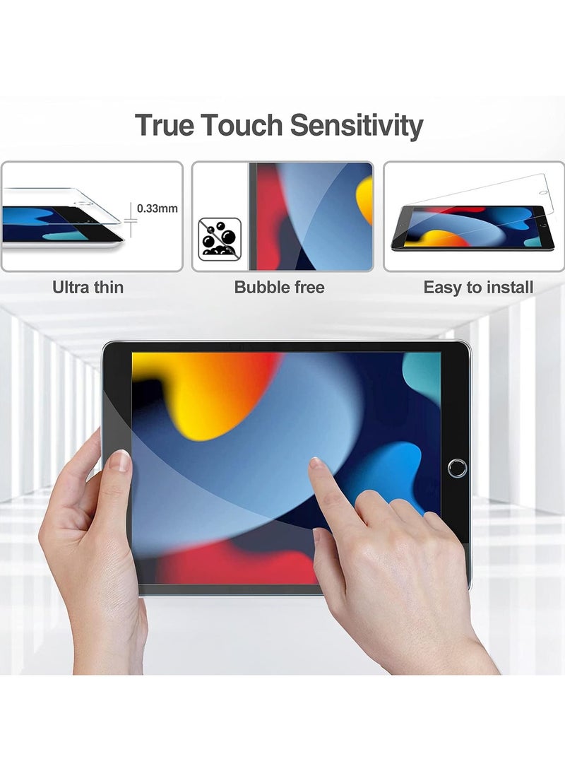 JSBazar Screen Protector for iPad Pro 11-Inch with Camera Lens Protector Tempered Glass Film HD Anti-Scratch Support Pencil & Face ID - Image 4