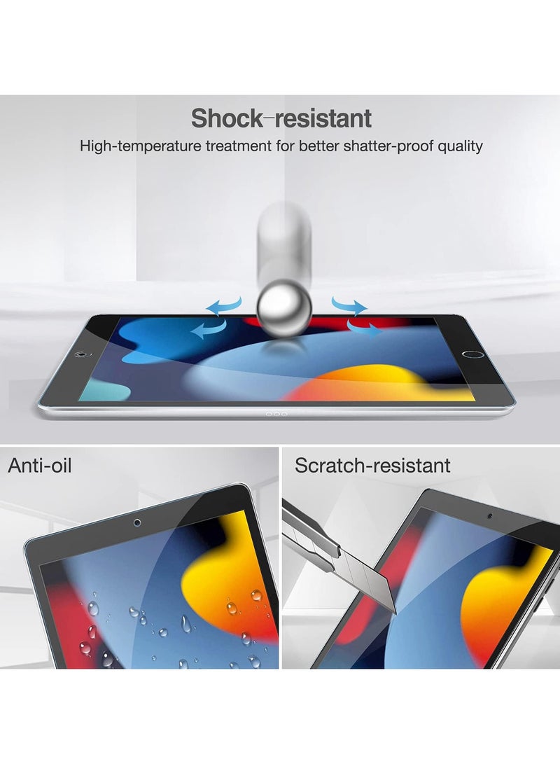 JSBazar Screen Protector for iPad Pro 11-Inch with Camera Lens Protector Tempered Glass Film HD Anti-Scratch Support Pencil & Face ID - Image 5