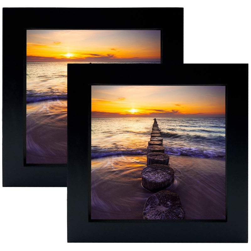 Lekaiya 5x5 إطارات صور سود - Image 1