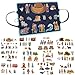 SmoothNovelty 12 Pack Flannel Felt Board Stories Set with a Foldable Board for Preschool Activities Boys GirlsBible - Image 2