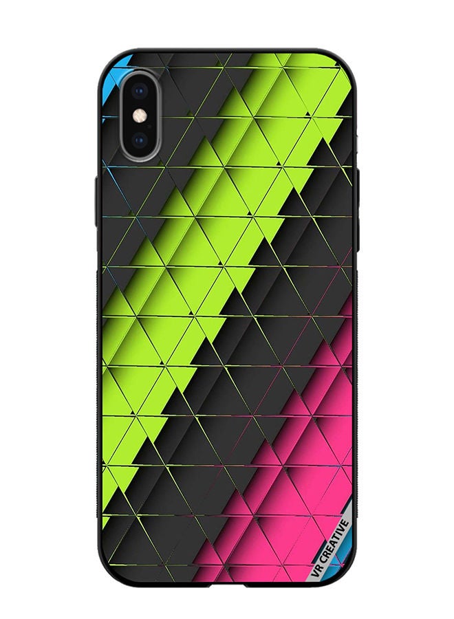 VR CREATIVE Protective Case Cover For Apple iPhone X/XS Pattern Design Multicolour - Image 1