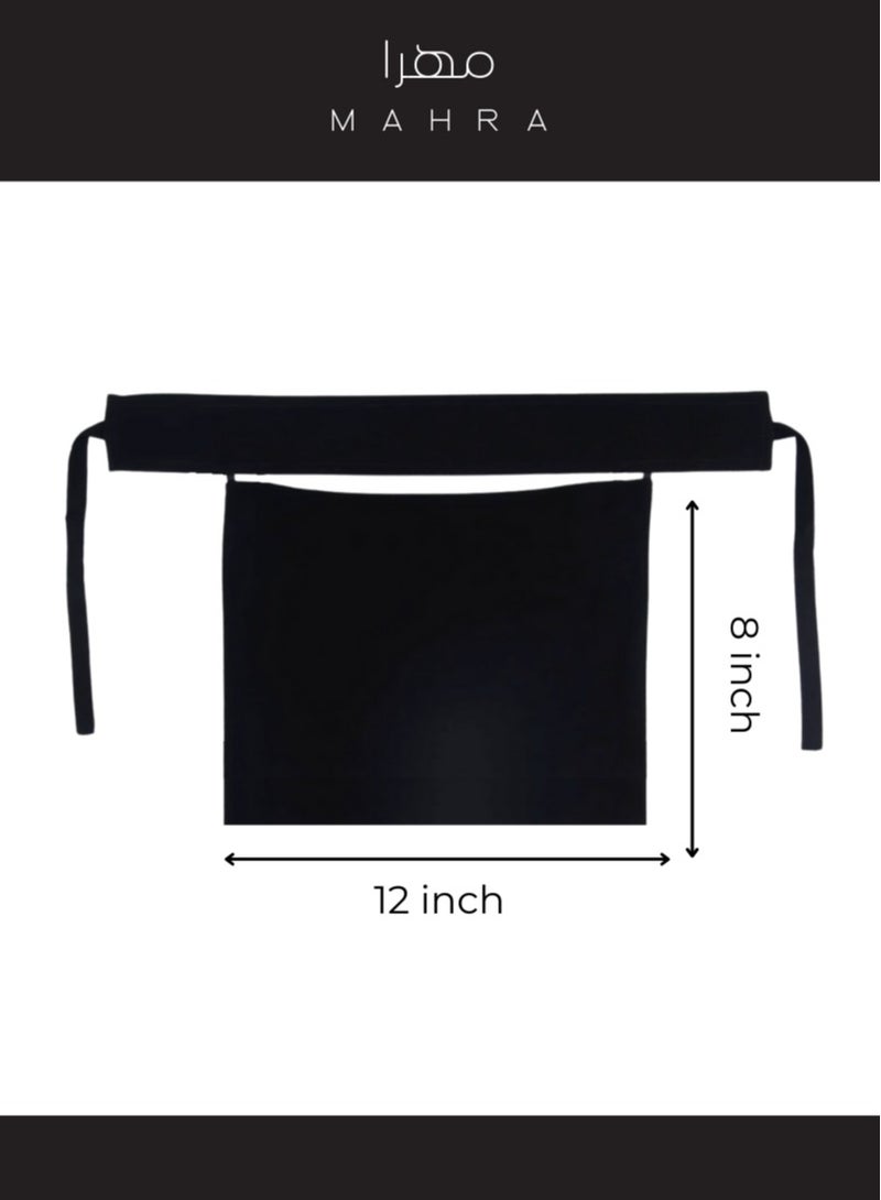 Premium Saudi Niqab | 12 x 8 inches | Comfortable & Airy | Ideal for Modest Attire, Prayers, Travel, Daily Wear