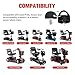 GREHUA Easy Pull Key Compatible with Pride Victory Mobility Scooter GoGo Elite Traveller Revo Zero Turn Legend Mega Motion Ultra X M1 Lite Electric Power Wheel Chair Replacement Parts Set of 2 - Image 4