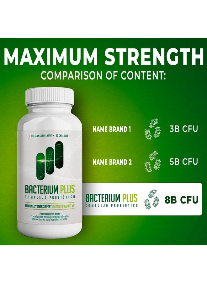 BACTICURE Bacterium Plus, Natural Product, Immune System Support, Patented Formula, Original Product - 60 Count - Pack of 1 - Image 4