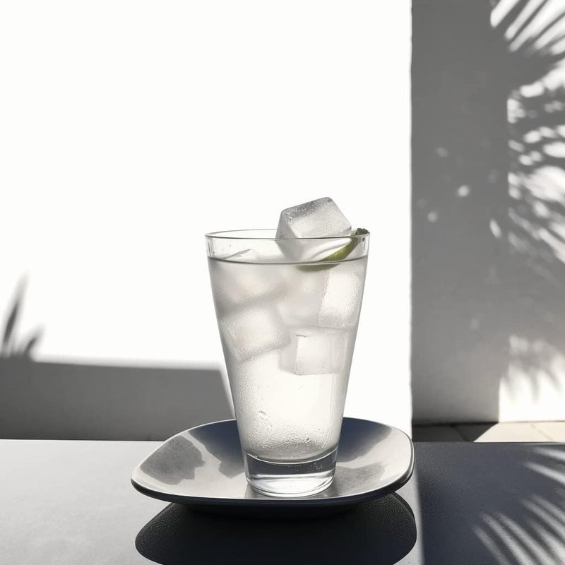 Glacio Ice Cube Tray – Set of 2 Small Silicone Molds with Lids, BPA-Free and Flexible for Cocktails and Beverages - Image 4