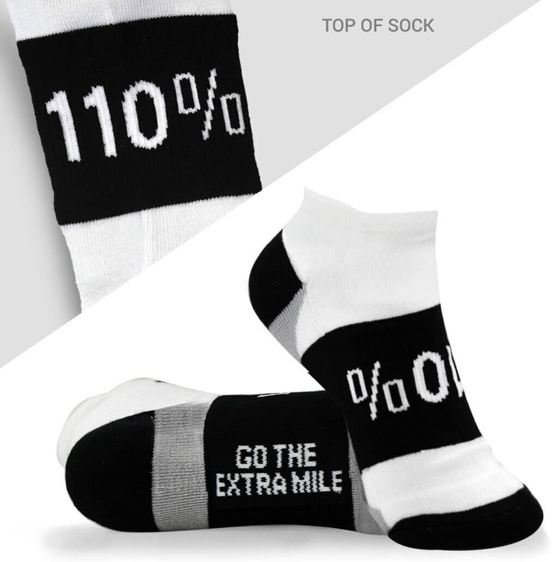 Gone For a Run Inspirational Ankle Socks for Women - Affirmation - Fun Running Socks - Runners Gifts & Motivation - Image 3