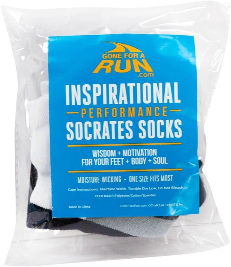 Gone For a Run Inspirational Ankle Socks for Women - Affirmation - Fun Running Socks - Runners Gifts & Motivation - Image 4