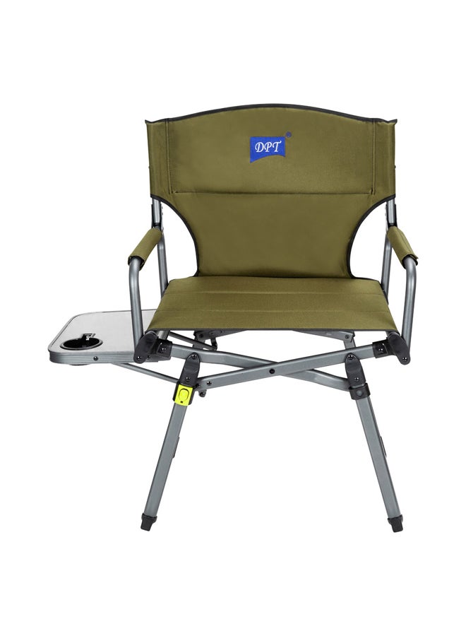 DPT Foldable Camping Chair, Trips Chair, Green, Size 50*55.5 Cm - Image 3