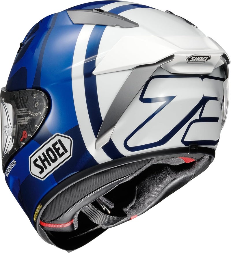 Shoei XFifteen Marquez 73 V2 Full Face Motorcycle Helmet - Image 3