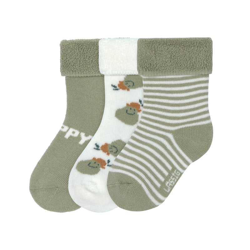 Lassig Terry Socks GOTS (3 pcs) - Image 1