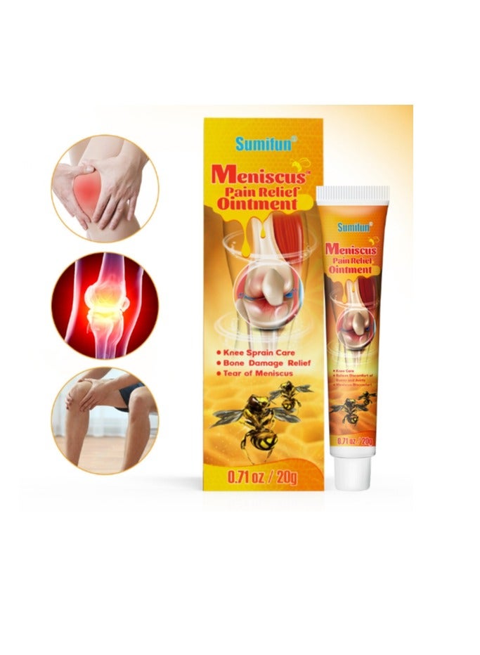سوميفون سم النحل العلاج الاحترافي لتخفيف آلام الغضروف المفصلي في الركبة والتواء العظام والإصابات الرياضية المشتركة 20 جم - Image 1
