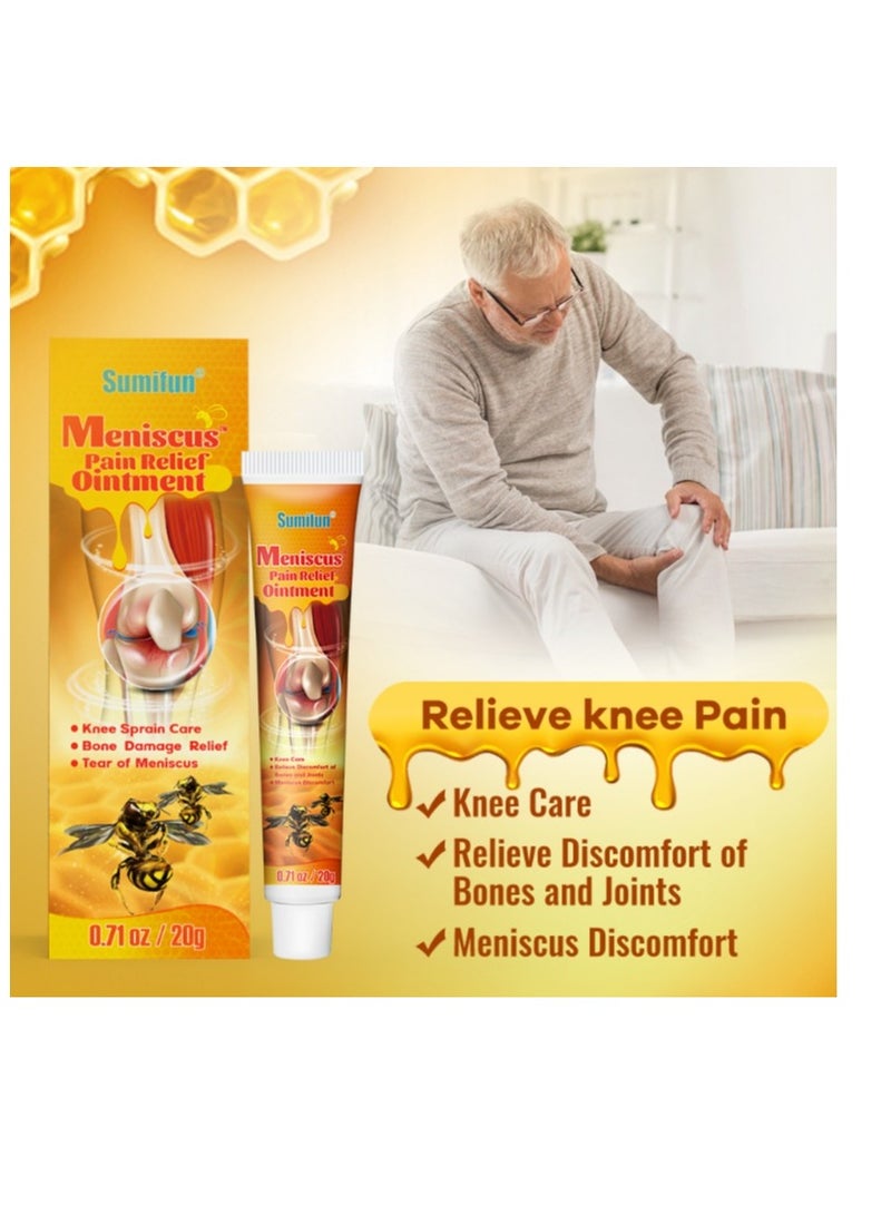 سوميفون سم النحل العلاج الاحترافي لتخفيف آلام الغضروف المفصلي في الركبة والتواء العظام والإصابات الرياضية المشتركة 20 جم - Image 3