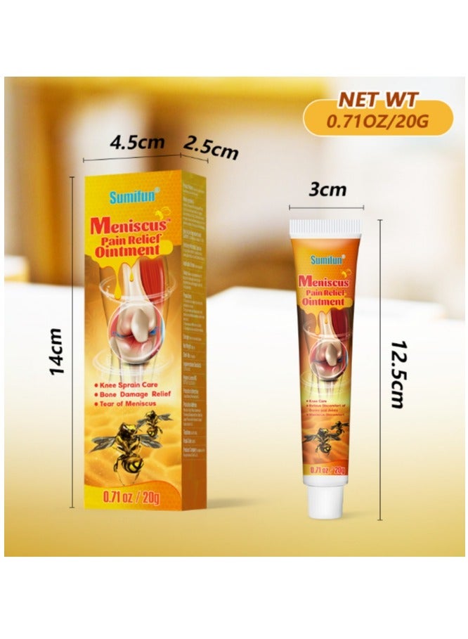 سوميفون سم النحل العلاج الاحترافي لتخفيف آلام الغضروف المفصلي في الركبة والتواء العظام والإصابات الرياضية المشتركة 20 جم - Image 5
