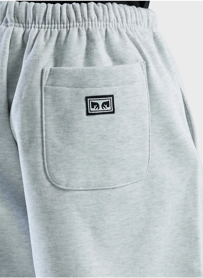 OBEY Established Works Eyes Sweat Shorts