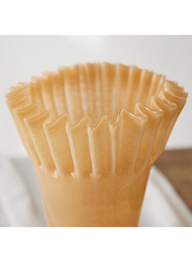 Home Box Reva Waffle Glass Vase 20 x 20 x 27 cm  - Image 3