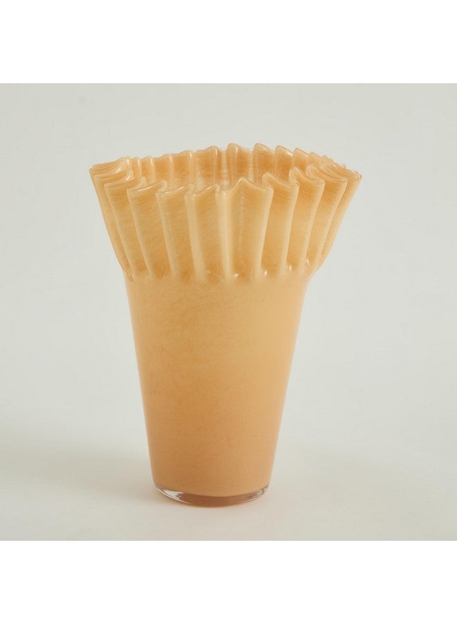 Home Box Reva Waffle Glass Vase 20 x 20 x 27 cm  - Image 4