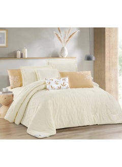 Quilt Set From Levore With A Durable And Soft Fabric And A Modern And Distinctive Pattern That Satisfies All Tastes 4 Pieces Single Size