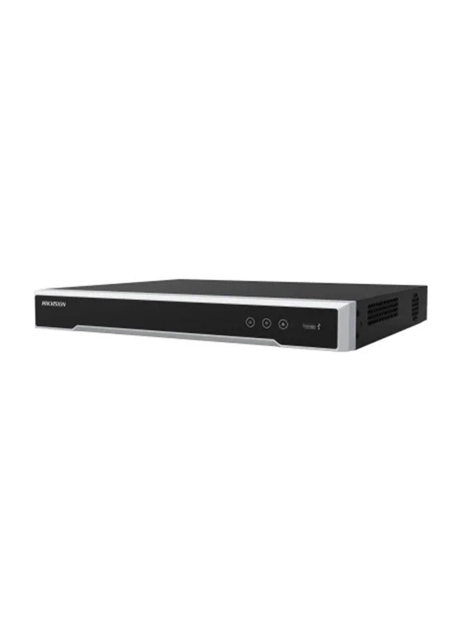 16 قناة NVR POE بمعدل بت 160 ميجابت في الثانية بحد أقصى (حتى 16 قناة فيديو IP)، 2 واجهة SATA، H.265+، هيكل 380 1U، كشف الحركة 2.0، وصول إلى الشبكة والإيثرنت | DS-7616NI-Q2/16P