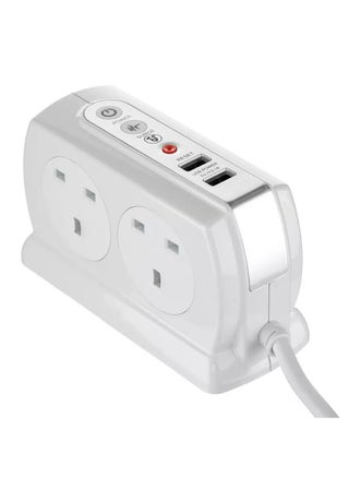 High Gloss 4 Compact Back To Back Socket 4 Meter With 2 USB Ports And Overload Switch Surge Protection SRGDUK44PW3 - pzsku/Z9A7C24AEB0FA30A7FB39Z/45/_/1723293490/887b51b2-3f25-45cb-85ad-e86a0fe1fdb0