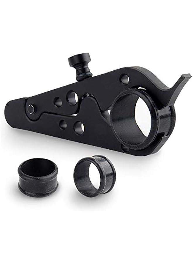Generic Universal Motorcycle Cruise Control Throttle Lock Assist Aluminum Wrist/Hand Grip Lock Clamp with Silicone Ring Protect Throttle Grip,Throttle Control System  - Image 1