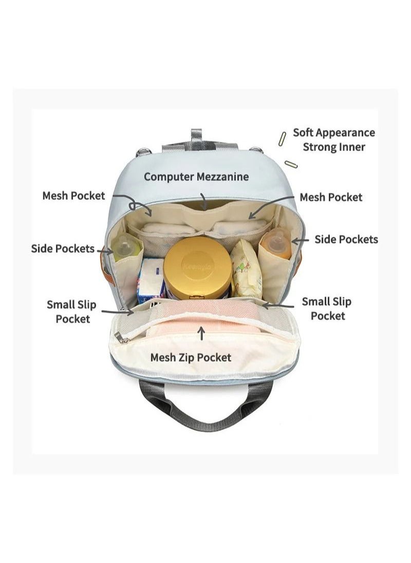 VInedi - Large Capacity Multi Function Portable Baby Bag - Image 1